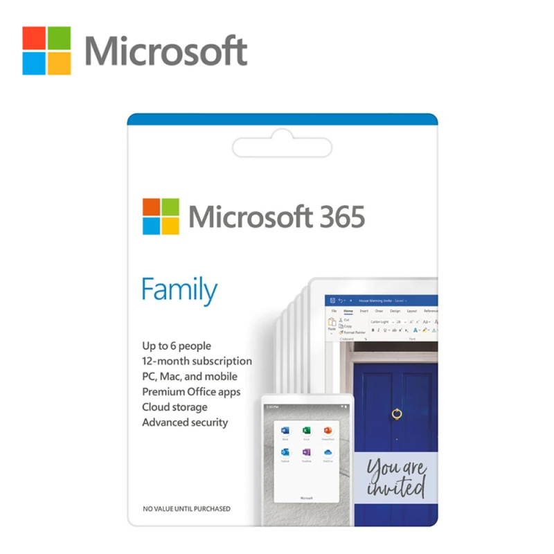 Microsoft Office 365 Family - ESD Version (12 MONTHS)
