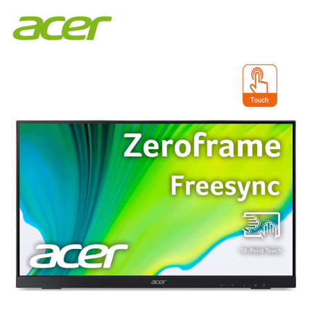 Acer UT222Q 21.5" FHD Multi-Touch  AMD FreeSync IPS Monitor ( Speaker, DP, HDMI, VGA, 3 Yrs Wrty )