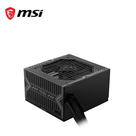 MSI MAG A650BN Non Modular Power Supply Unit PSU 650W with 80+ Bronze Certified
