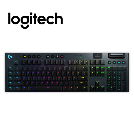 Logitech G913 Lightspeed Wireless RGB Mechanical Gaming Keyboard - Tactile/ Linear/Clicky