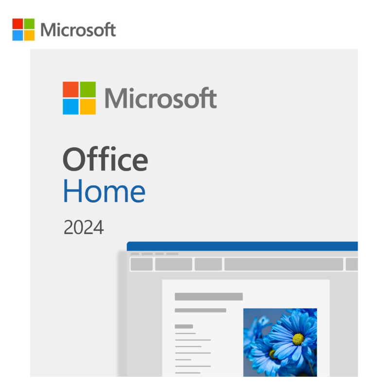 Microsoft Office Home 2024 (ESD Version) - 1User (Word / Excel / PowerPoint)
