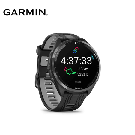 Garmin Forerunner 965 Touch Advanced GPS Triathlon Watch (Black, Yellow)
