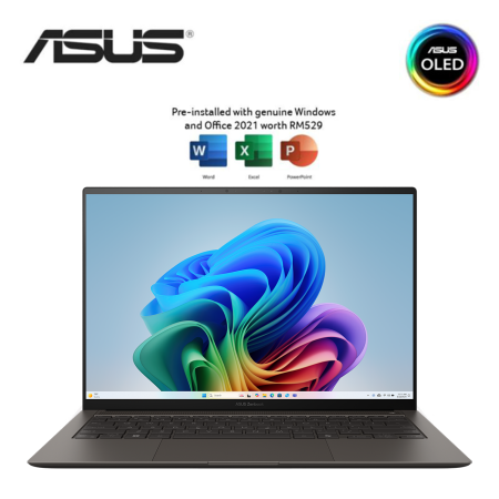Asus ZenBook 14S OLED UX5406S-APV208WMS 14'' 3K Laptop ( CU7-258V, 32GB, 1TB SSD, Intel, W11, HS+M365 )