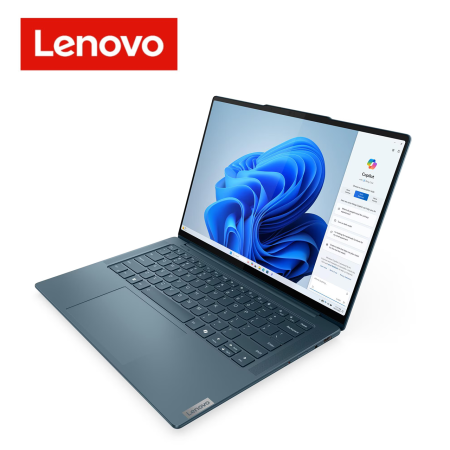 Lenovo Yoga Pro 7 14AHP9 83E30055MJ 14.5'' 2.5K Laptop Tidal Teal ( Ryzen 7 8845HS, 16GB, 1TB SSD, RTX3050 6GB, W11, HS+M365 )