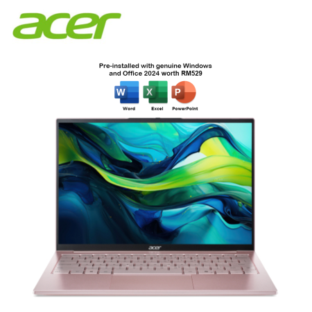 Acer Swift Lite 14 SFL14-54M-7531 14" WUXGA OLED Laptop ( CU7-155U, 16GB, 512GB SSD, Intel, W11, HS+M365 )