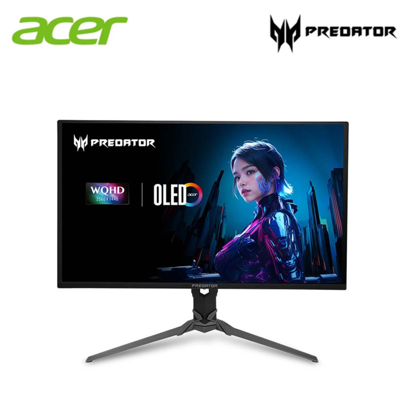 Acer Predator X27U X2 26.5'' WQHD OLED 240Hz Gaming Monitor ( Speaker, HDMI, DP, 3 Yrs Wrty )