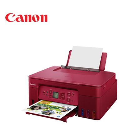 Canon Pixma G3770 Wireless MegaTank Printer Red ( Print, Scan, Copy )
