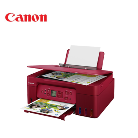Canon Pixma G3770 Wireless MegaTank Printer Red ( Print, Scan, Copy )