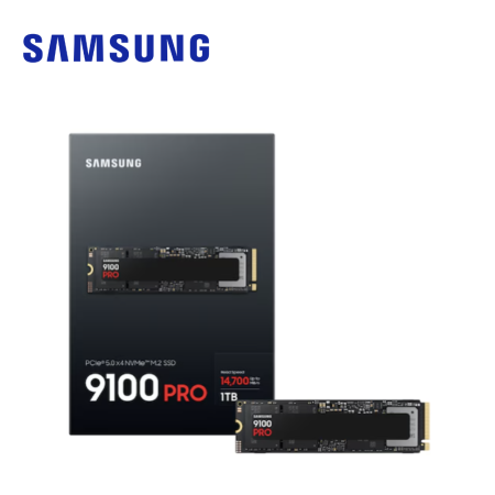 Samsung 9100 PRO NVMe M.2 PCIe 5.0 SSD (1TB, 2TB, 4TB, 8TB)