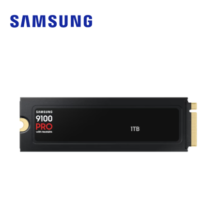 Samsung 9100 PRO Heatsink NVMe M.2 PCIe 5.0 SSD (1TB, 2TB, 4TB, 8TB)