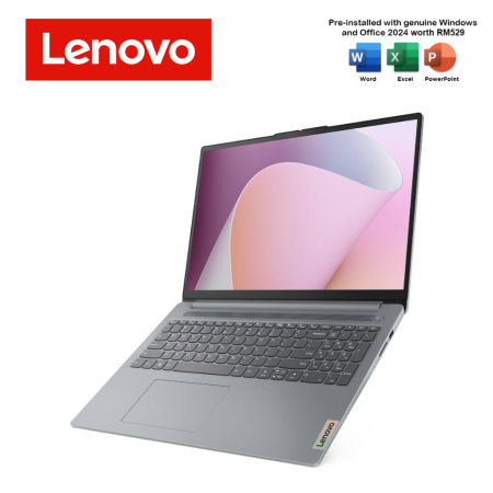 Lenovo IdeaPad Slim 3 15IRU8 82X700KDMJ 15.6'' FHD Laptop Arctic Grey ( U300, 8GB, 512GB SSD, Intel, W11, HS+M365 )