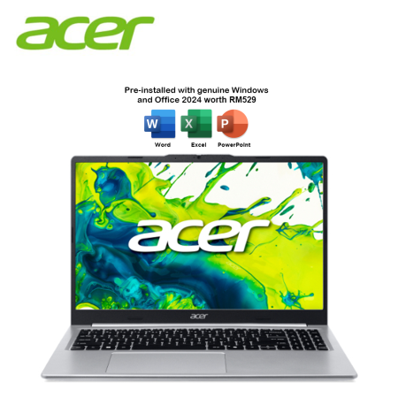 Acer Aspire Lite 15 AL15-46P-R8LD 15.6" FHD Laptop Light Silver ( R3-5400U, 8GB, 512GB SSD, ATI, W11, HS+M365 )