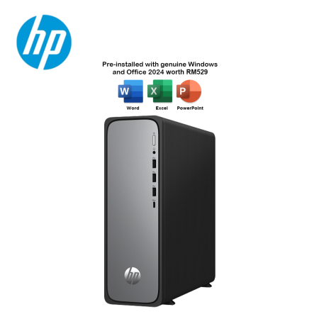 HP OmniDesk S03-0054d Slim Desktop PC ( i5-14400, 8GB, 512GB SSD, Intel, W11, HS+M365 )