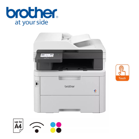 Brother MFC-L3760CDW Compact Colour Laser LED Multi-Function Touch Printer ( Print, Scan, Copy, Fax )