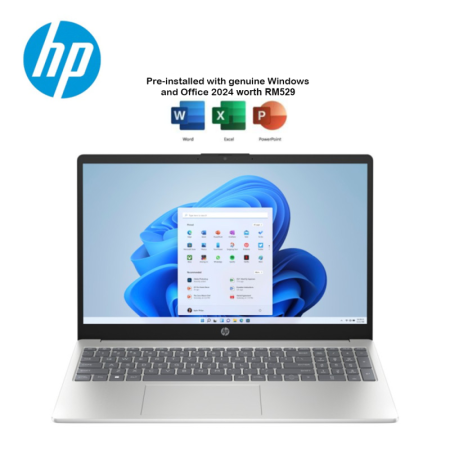 HP AI 15-fd2115TU / 15-fd2116TU / 15-fd2117TU 15.6" FHD Laptop ( CU5-225U, 16GB, 512GB SSD, Intel , W11, HS+M365 )