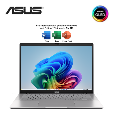 Asus VivoBook S 14 OLED M3407K-ASF136WS/ M3407K-ASF138WS 14'' WUXGA Laptop ( AI 5 330, 16GB, 512GB SSD, ATI, W11, HS+M365 )