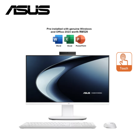 Asus AIO V440VA-TWPD018WS / V440VA-TBPD038WS 23.8" FHD All-In-One Desktop PC ( C7-240H, 16GB, 512GB SSD, Intel, W11, HS+M365 )