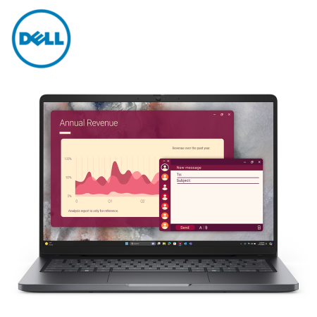 Dell 14 PRO PC14250-U5235U-16G-512-W11PRO 14" FHD+ Laptop Black ( CU5-235U, 16GB, 512GB, Intel, W11P )
