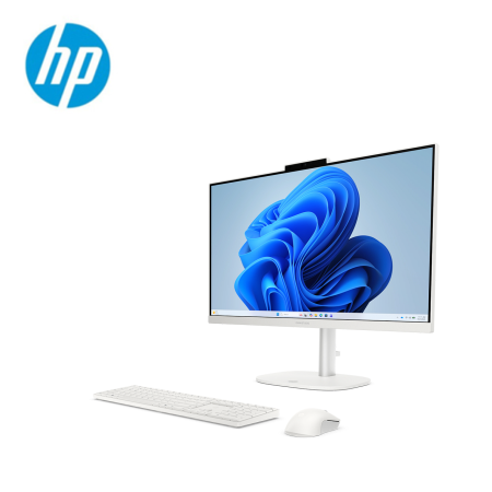 HP OmniStudio 24-cu0031D 23.8" FHD All-in-One Desktop PC Cotton White ( C5-120U, 8GB, 512GB SSD, Intel, W11, HS+M365 )