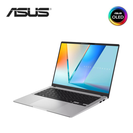 Asus Vivobook S 14 S5406S-ALSF322WSP 14'' WUXGA OLED Laptop  Cool Silver ( CU5-226V, 16GB, 512GB SSD, Intel, W11, HS+M365 )