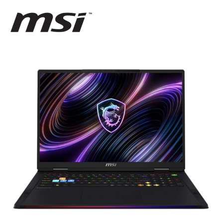 MSI RAIDER 18 MAX HX A2WJ-1086 18'' 120Hz UHD+ Gaming Laptop ( CU9-290HX+, 32GB, 2TB SSD, RTX5090 24GB, W11 )