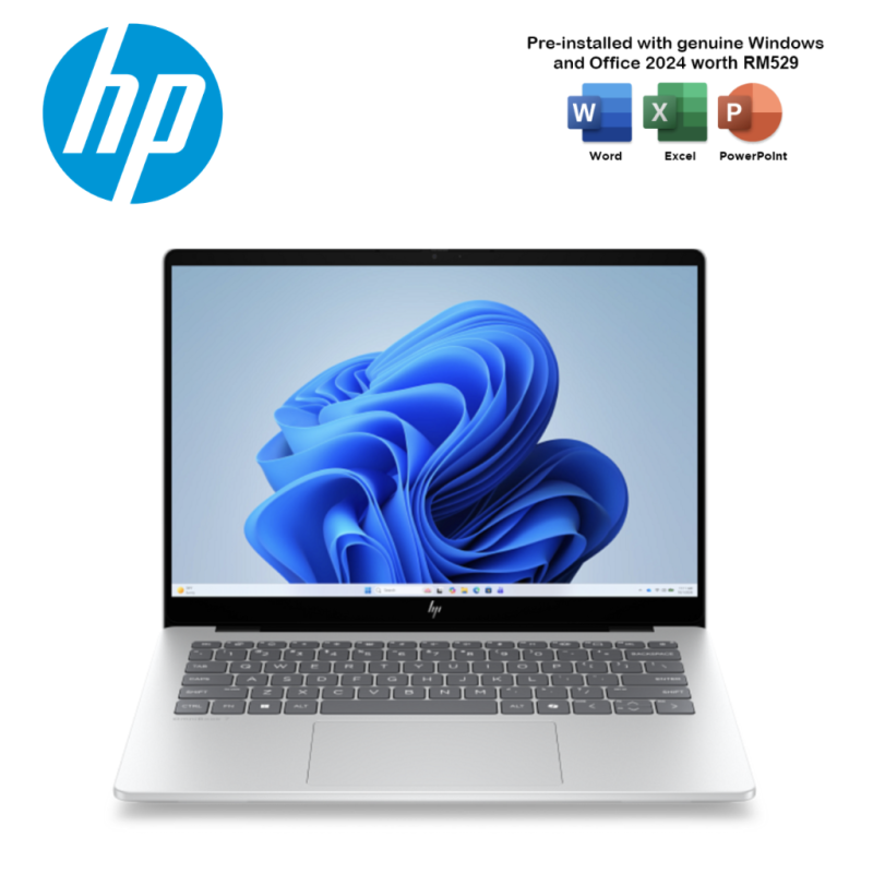 HP OmniBook 7 AI 14-kk0006AU / 14-kk0007AU / 14-kk0008AU 14" 2K IPS Laptop ( R5 240, 16GB, 512GB SSD, ATI, W11, HS+M365 )