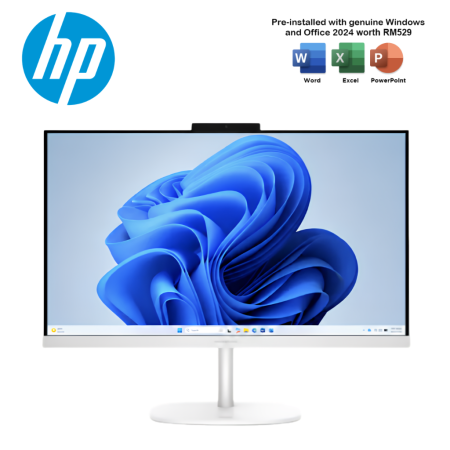 HP OmniStudio 24-cw0002d 23.8" FHD All-in-One Desktop PC ( AI 5 330, 16GB, 512GB SSD, ATI, W11, H&S+M365 )
