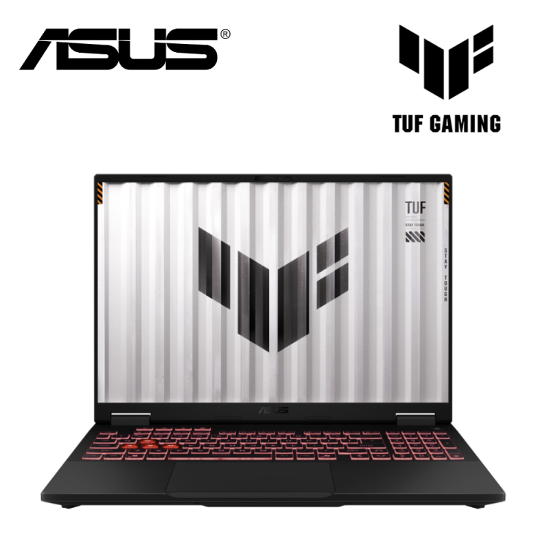 Asus TUF A16 FA608P-PRV048W 16" FHD+ WUXGA 165Hz Gaming Laptop (GeForce RTX™ 5070 8GB, R9-8940HX, 16GB, 512GB, W11)