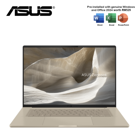 ASUS Zenbook A16 UX3607Q-ASH090WSP / UX3607Q-ASH092WSP 16" WUXGA OLED Laptop (SD X126 100, 16GB, 1TB, Qualcomm, W11, HS+M365)