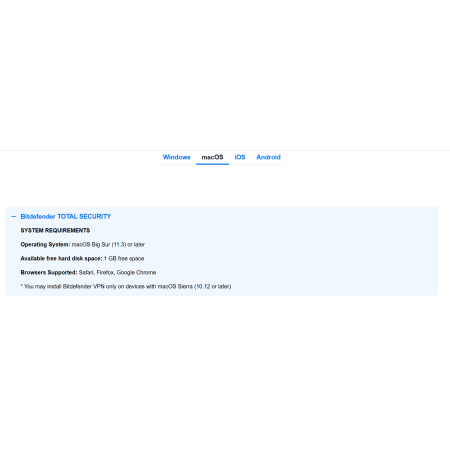 Bitdefender Total Security Individual - 1User 1Year