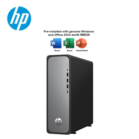 HP OmniDesk S04-0000D Slim Desktop PC ( R7-7445HS, 16GB, 512GB SSD, ATI, W11, HS+M365 )