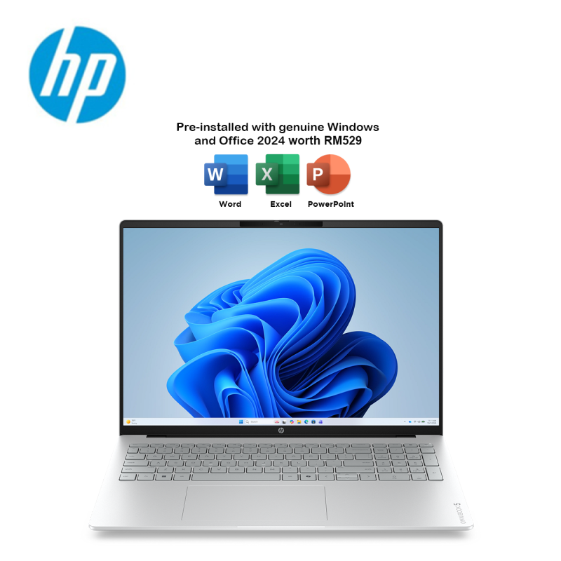 HP OmniBook 5 16-bn0021TU / 16-bn0022TU / 16-bn0023TU 16" 2K Laptop ( C5 120U,16GB, 512GB SSD, Intel, W11, HS+M365 )