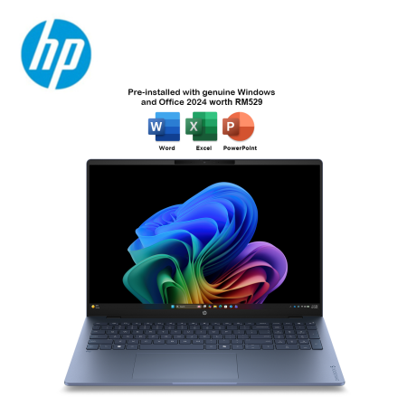 HP OmniBook 5 NGAI 16-bp0054AU/16-bp0055AU/16-bp0056AU/16-bp0057AU 16" 2K Laptop (AI 5 330, 16GB, 512GB SSD, ATI, W11, HS+M365)