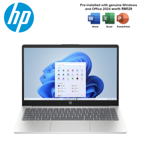 HP 14-em0299AU/ 14-em0305AU 14" FHD IPS Laptop (R3 7320U, 8GB, 512GB, ATI, W11, HS+M365)