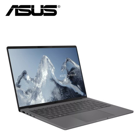 ASUS Zenbook A14 UX3407N-AQD992WS 14" WUXGA OLED Laptop Iceland Gray (SD X2E88100, 16GB, 512GB, Qualcomm, W11, HS+M365)