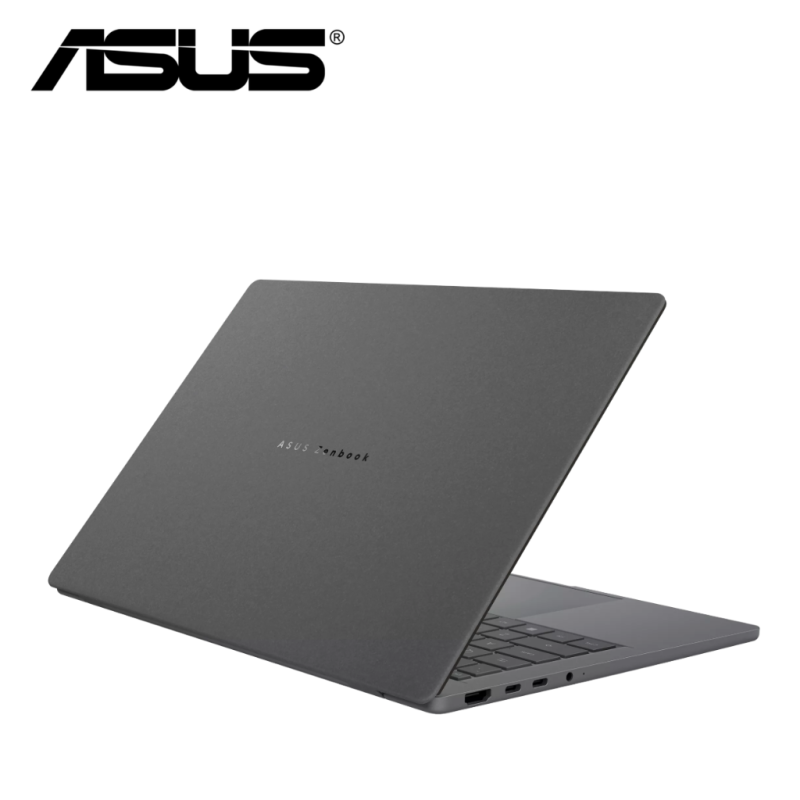 ASUS Zenbook A14 UX3407N-AQD992WS 14" WUXGA OLED Laptop Iceland Gray (SD X2E88100, 16GB, 512GB, Qualcomm, W11, HS+M365)