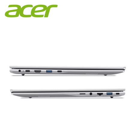 Acer Aspire Lite 16 AL16-71P-54R5 16" FHD WUXGA Laptop Light Silver ( CU5-125H, 16GB, 512GB SSD, Intel, W11, HS+M365 )