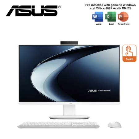 ASUS AIO V470VA-TWPF087WS / V470VA-TBPF097WS 27" FHD All-in-One PC (C7-240H, 16GB, 512GB, Intel, W11, HS+M365)