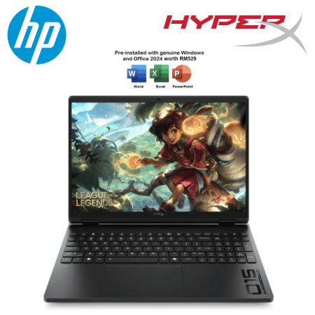 HP HyperX OMEN 15-gb0130AX 15.3'' 2.5K 180Hz Gaming Laptop ( R9 8940HX, 16GB, 1TB, RTX5070 8GB, W11, HS+M365 )