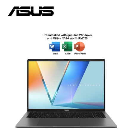 ASUS Vivobook S16 M3607H-ASH320WS / M3607H-ASH321WS 16" FHD OLED Laptop (R5 220, 16GB, 512GB, AMD, W11, HS+M365)