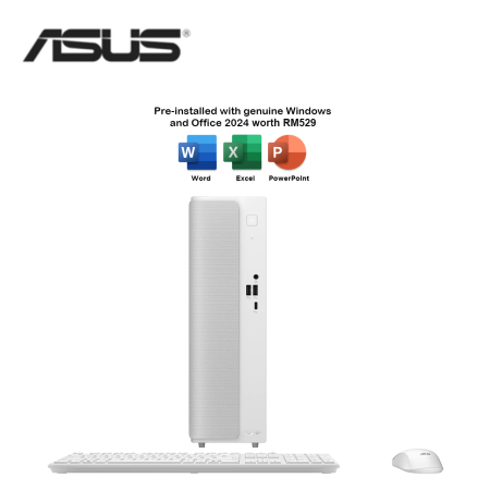 Asus V501SV-05210H002WS SFF Desktop PC White ( C5-210H, 8GB, 256GB SSD, Intel, W11, HS+M365 )