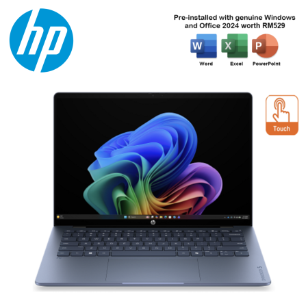 HP OmniBook 5 14-hm0062AU / 14-hm0063AU / 14-hm0065AU 14" 2K OLED AI Laptop (R5 330, 16GB, 512GB, ATI, W11, HS+M365)