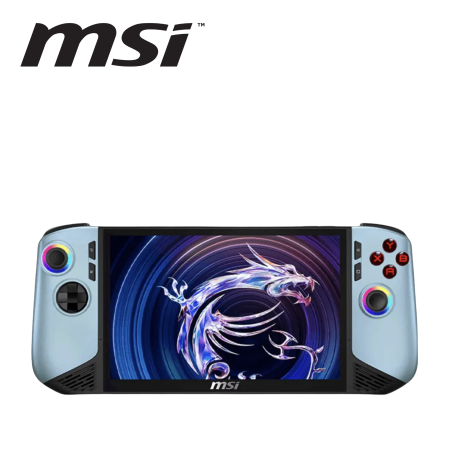 MSI Claw 8 AI+ Glacier Blue Edition A2VM-248 8'' FHD+ Gaming Handhelds ( CU7 258V, 32GB, 1TB SSD, Intel Arc, W11 )
