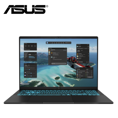 Asus V16 V3607V-JTK388WSP 16'' WUXGA Gaming Laptop Black ( C5-210H, 8GB, 512GB SSD, RTX3050 6GB, W11, HS+M365 )