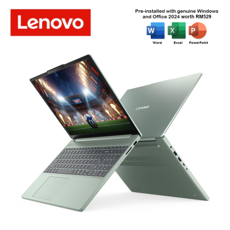 Lenovo IdeaPad Slim 3 15IPH11 83UR00GCMJ/83UR00GBMJ 15.3" WUXGA Laptop (CU5-322, 16GB, 512GB SSD, Intel, W11, HS+M365)