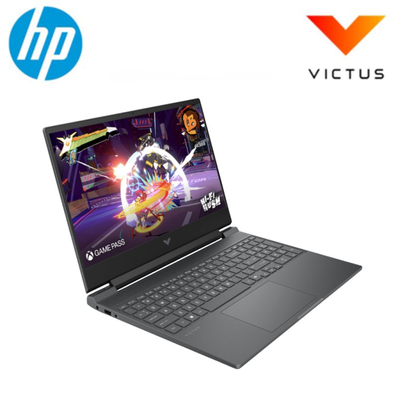 HP Victus 15-fa3005TX 15.6" FHD 144Hz Gaming Laptop Mica Silver ( C5 205H, 16GB, 512GB SSD, RTX3050 6GB, W11, HS+M365 )