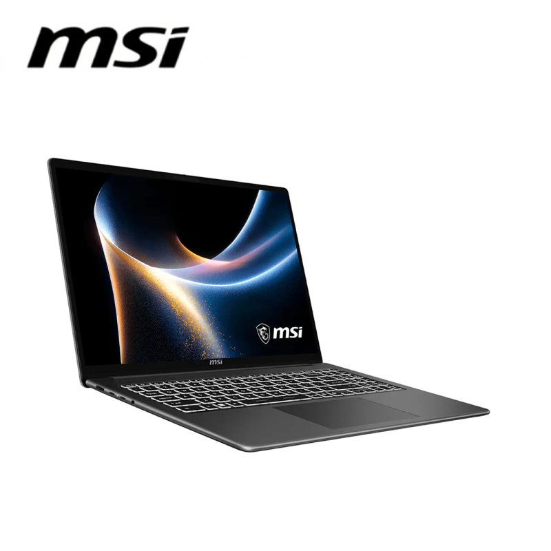 MSI Modern 16S AI+ G3MG-067 16" FHD+ OLED Laptop Platinum Gray (CU7-355, 16GB, 512GB SSD, Intel, W11, HS+M365)