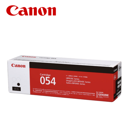 Canon Cartridge 054 Laser Black Toner  (LBP621Cw / LBP623Cdw / MF641Cw / MF643Cdw / MF645Cx)