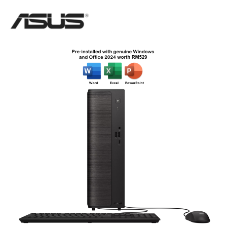 Asus V501SV-07240H003WS SFF Desktop PC Black ( C7-240H, 16GB, 512GB SSD, Intel, W11, HS+M365 )