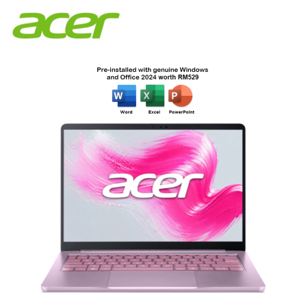 Acer Swift Air 14 SFA14-I31-73PZ/ SFA14-I31-74EC/ SFA14-I31-7917 14" WUXGA IPS Laptop (C7-350,12GB,512GB SSD,W11,HS+M365)